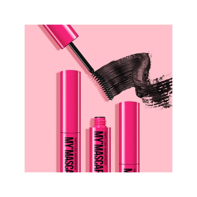 1+1 Unipicture Waterproof Mascara 8ml / Strong waterproof volume long