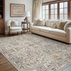 Bavni Area Rug 3x5, Non-Slip Washable Rugs for Living Room