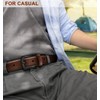 KEMISANT Men Belt-Genuine Leather Belt for Men Dress Casual Golf