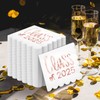 Affrolling 100 Pcs Class of 2025 Graduation Cocktail Napkins 5
