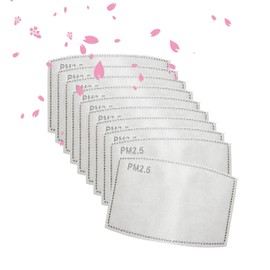 Premium Cotton Reusable Washable Face Mask with Breathing Valve & Filter Pocket (Included 1 FREE PM 2.5 Filter) (Pm 2.5 mask filters, 50)