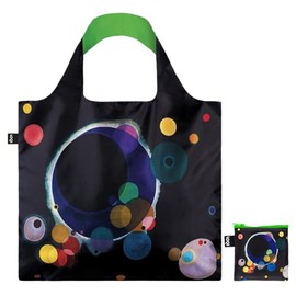 LOQI WASSILY KANDINSKY Several Circles Neon Green