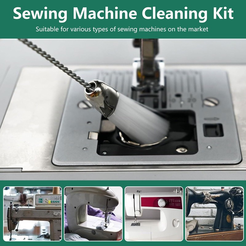 HARY 7 PCS Sewing Machine Cleaning Kit Sewing Machine Cleaning