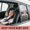 PHIOMUUE 2 PCS Baby on Board Sticker for car,Baby on