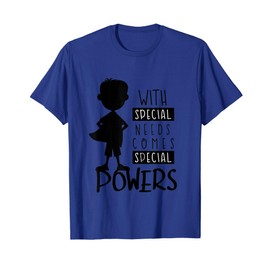 special needs superhero special powers tshirt T-Shirt