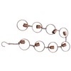 Hanging Rain Chime Metal Beautiful Sound Decorative Bell Shaped Rain