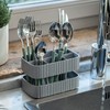 Guzzini Drain & Safe Cutlery Drainer, 100% Post Consumer Recycled