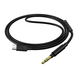 Geekria QuickFit - Cable de repuesto para Sony MDR-1000X XB950BT WH1000XM2 (1,7 m), color negro