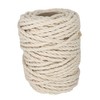 4MM Twisted Cotton Rope. 100% Natural. Strong Cord String for
