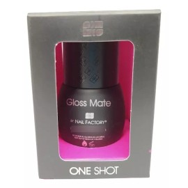 Nail Factory Laccover Gloss Mate Para Gel , One Shot , Nail Factory