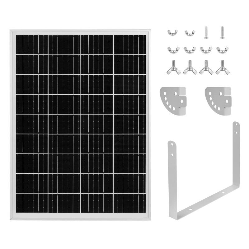 Solar Panel Kit 25W 12V Solar Battery Trickle Charger Maintainer,