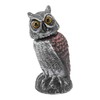 Owl Decoy Plastic Striped Small Shakeable Waterproof Vivid Shape Fake