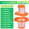 4 Pack HHVKF10 Dust-buster Filter Replacement Compatible with BLACK And