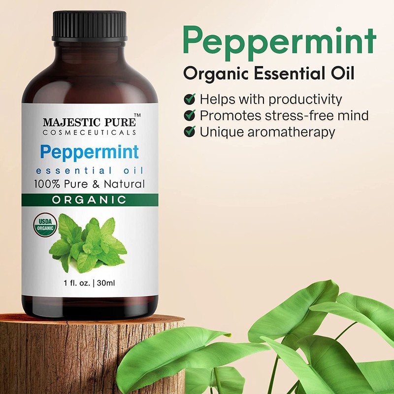 Majestic Pure Eucalyptus USDA Organic Essential Oil | 100% Organic