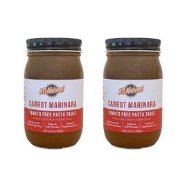 KC Natural - No Tomato Carrot Marinara Sauce - Pizza Sauce - Pasta Sauce - Paleo And AIP Friendly - 16 oz
