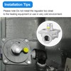 Catilon Natural Gas Pressure Regulator 3/4" FNPT, Gas Propane Pressure
