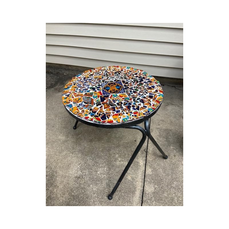 Broken Mexican Talavera Tiles Handmade Mix Designs 10 Pounds