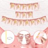 Rose Gold 13th Birthday Decorations for Girls, Rose Gold Happy
