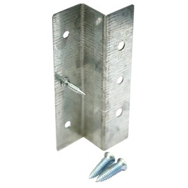 Dundribis K-STBS12-CX Construction Assistant Metal Fitting for Mounting Base Plates, Slim Basing, For Square Studs/Wooden Posts, Bs-0.5 inches (12 mm), 40 Pieces