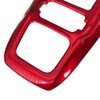 ruihe RED Car Gear Shift Knob Console Panel Trims Cover