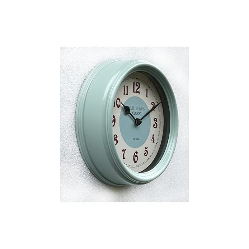Spring life Vintage Retro Style Round Wall Clock Kitchen American