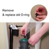 Hibbent 2 Pack Toilet Flush Valve Seal, Upgraded Silicone Material