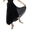 Falda de ballet para mujer, Negro -, One Size