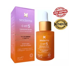 Sesderma C-Vit 5 Liposomal Serum C-5 Glowing Complex 1.0oz / 30ml Exp 11/2027