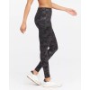 Spanx Leggings 20185R Faux Leather Leggings Matte Black Camo Size