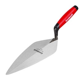 Goldblatt Trowel Pro Soft-Grip London Brick Trowel, 11-1/2 in. x 5 in.
