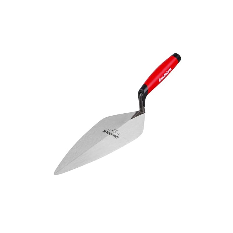 Goldblatt Trowel Pro Soft-Grip London Brick Trowel, 11-1/2 in. x