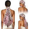 Silk Press Wrap for Hair, Satin Hair Wrap Net with