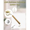 HHCLBYFA Attic Ladder Pull Down System Kit Attic Staircase Pull-Down