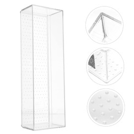 WOONEKY Desk Drawer Organizer Storage Container Translucent for Makeup Kitchen Tools Layout