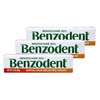 Benzodent Dental Pain Relieving Cream, 1 Ounce - Pack of