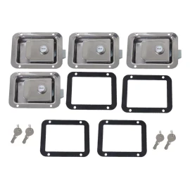 generic 4pcs Paddle Cierre Pestillo Camión Rv Caja De Herramientas