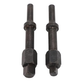 Ausla 2PCS Pneumatic Bolt Breaker, 37315 1/2 Inch Air Hammer Bit with 3/8 Inch Pneumatic Air Chisel, Air Hammer Socket Wrench Adapter