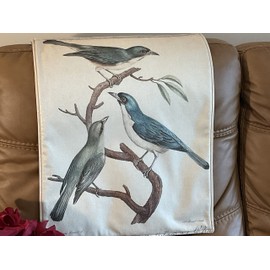 Headrest Covers for recliners furniture slipcover furniture protectors recliners sofas loveseats theater chairs,RV’s home decor birds housewarming gifts made in USA By: Bittlemen Furniture Co.