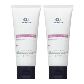 SeeU Skin [Clean Up] Collagen Sleep Mask 70g, 2 pieces / [클린업] 콜라겐 슬립 마스크 70g, 2개