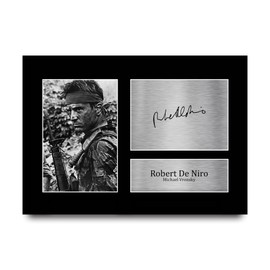 HWC Trading A4 Robert De Niro The Deer Hunter Gifts Printed Signed Autograph Picture For Movie Memorabilia Fans