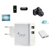 Leicke Wall Charger Adapter/Travel Charger with USB Input | 2