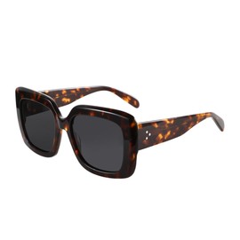 ZENOTTIC Polarized Sunglasses Women Trendy: Classic Sun Glasses Ladies UV400 Protetion - Retro Oversize Shades Squre Frame