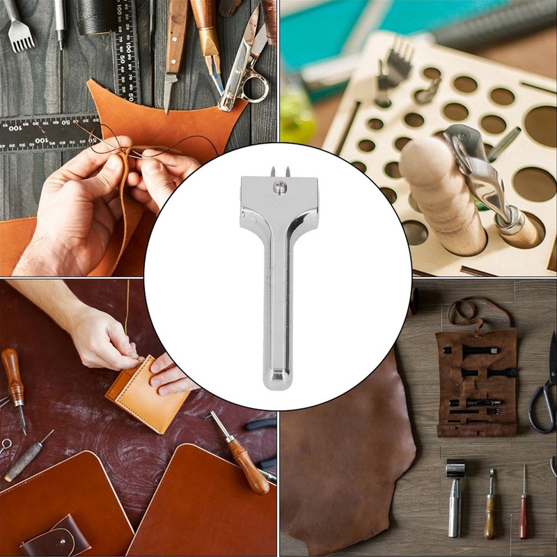 Fork Puncher Prong Electroplating Process Abrasion Performance High Hardness Leather