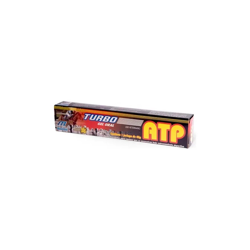Microsules Turbo ATP Suplemento Vitaminas Gel Caballos Sabor Banana 45mL