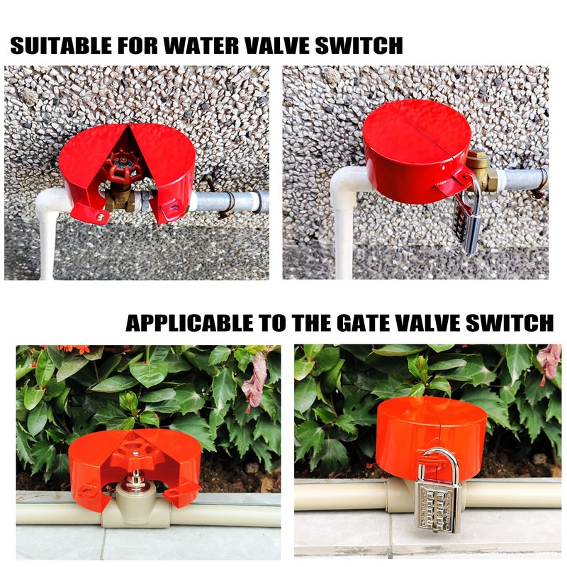 Outdoor Faucet Lock, Faucet Lock Suitable for Water Valves, Gate