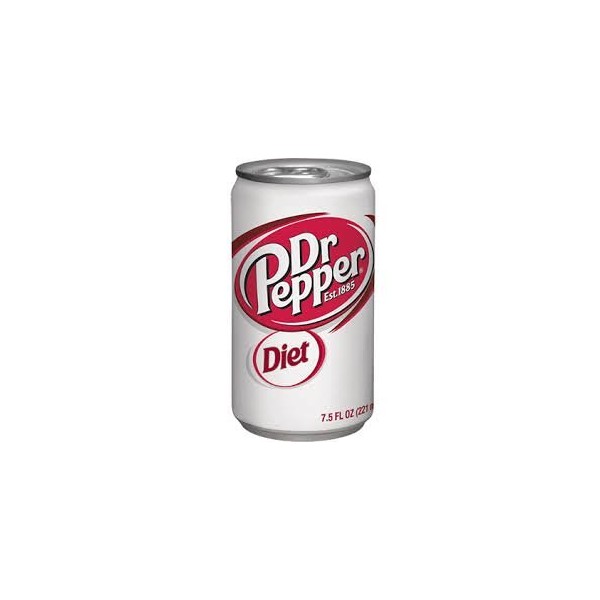 Dr Pepper Diet Soda, 7.5 Ounce (24 Cans)