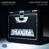 Wrapgrade Case Accent Color Sticker for Makita TD173 (Silver Dot