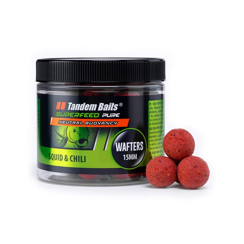 Tandem Baits SuperFeed Pure Wafters Fish & Robin Red Carp