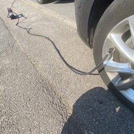 HEYNER Replacement Extension Air Hose 150cm Air Pumps Compressors with Screw in Valve H200110