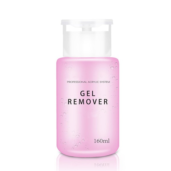 Nagellackentferner, 160ml Nagellackentferner Reiniger - Entfernt von Nagellack, Nagelspitzen Kunstnagel